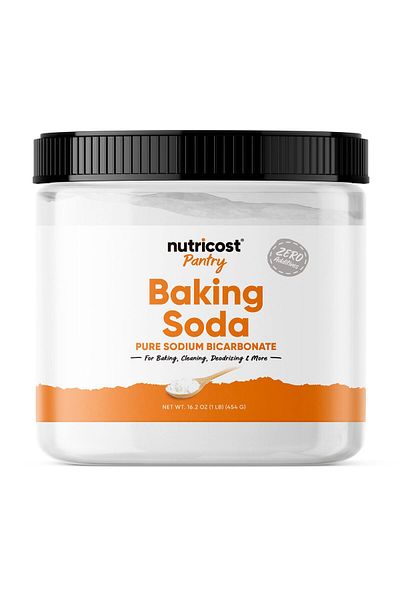 Nutricost Pantry Baking Soda (1 LB) - For Baking, Cleaning, Deodorizing, and More