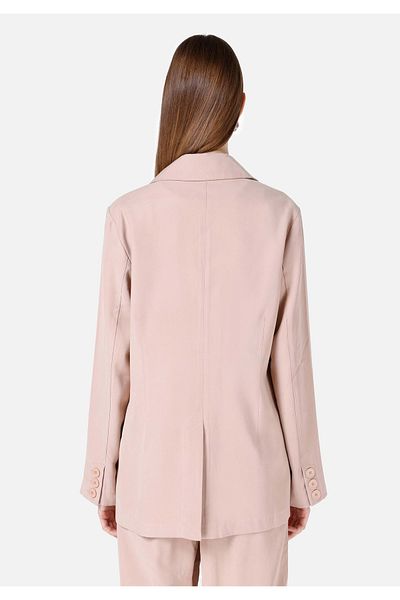 Colin's Regular Fit Buttoned Lined Women's Pink Jacket