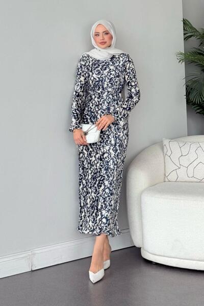 Hazamoda Φόρεμα σε μπλε ναυτικό χρώμα