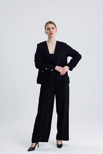 ikomteks Judge Pocket Detailed Double Suit
