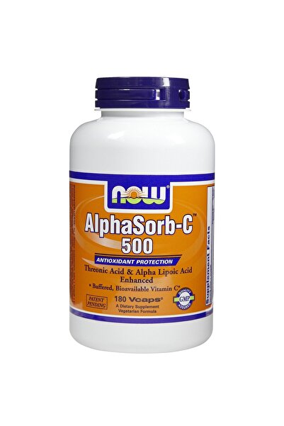 Now Foods AlphaSorb C 500 Antioxidant Protection - 180 Vegetarian Capsules