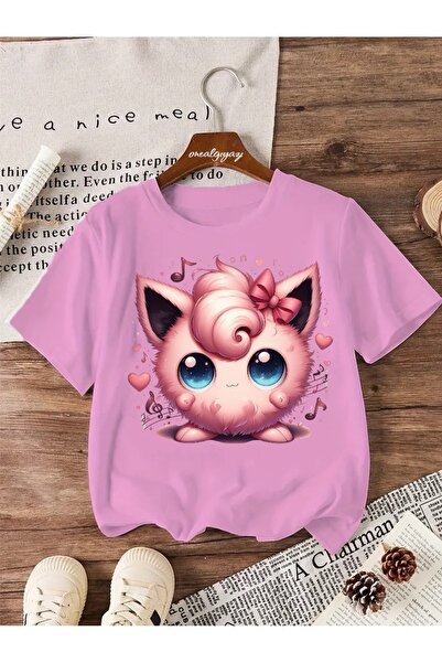 oneagılyazı Tricou supradimensionat pentru copii cu imprimeu Jiggly Puff