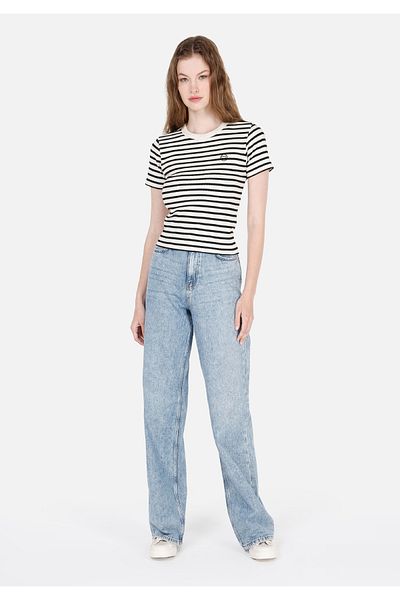 Colin's 970 Berry Regular Fit Women's Blue Jean Trousers