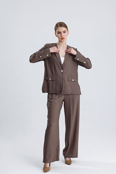 ikomteks Judge Pocket Detailed Double Suit