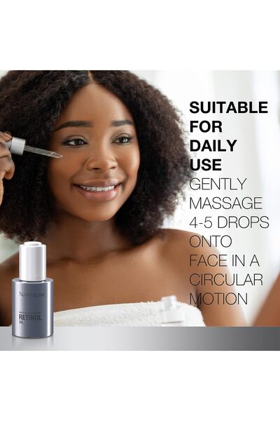 Neutrogena Retinol Face Oil .3%, Wrinkle Repair Serum, Anti-Aging for Fine Lines & Dark Spots, 1.0 fl. oz