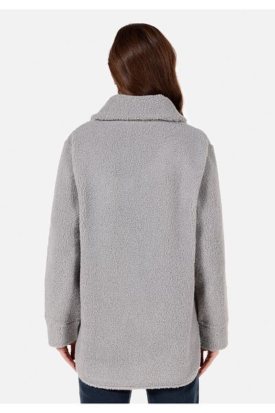 Colin's Regular Fit Zippered Women's Gray Sweatshirt Cl 1071073