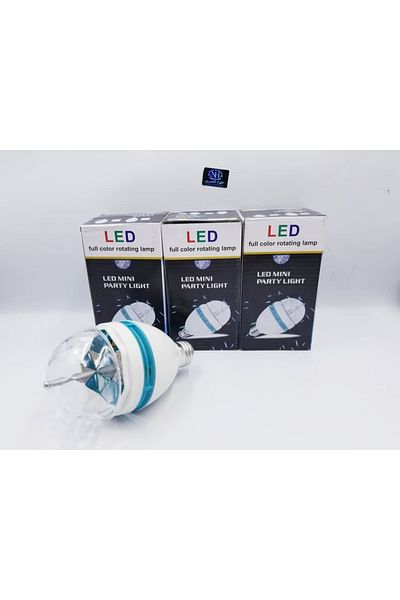 Generic 1PC 360 Rotating Colorful Dimmer Disco Light