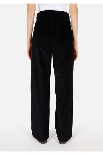 Colin's Regular Fit High Waist Wide Leg Women's Black Trousers Cl 1070176