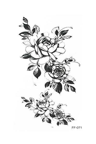 BiWini Çiçekli Geçici Dövme Bilek Boyun Kol Bacak Ve Göğüs Erkek Kadın