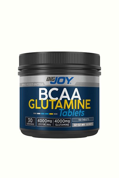 Bigjoy Sports 150 Tabletted Bcaa+ Glutamine 30 Servings Amino Acid