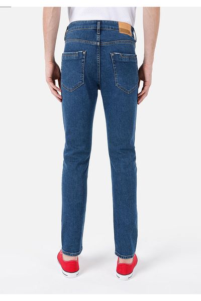 Colin's 035 Мъжки сини дънки Ryan Skinny Fit с висока талия