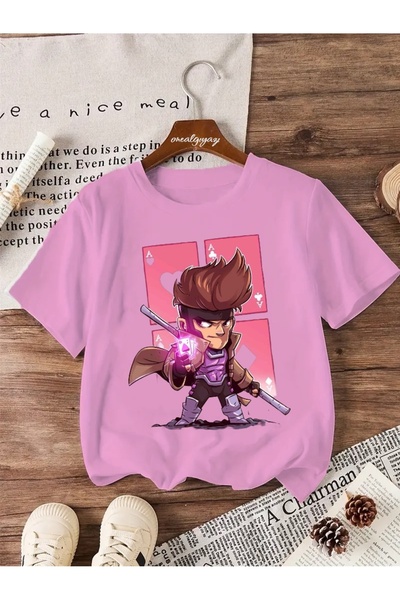 oneagılyazı Tricou supradimensionat pentru copii cu imprimeu Hero cu cărți de...