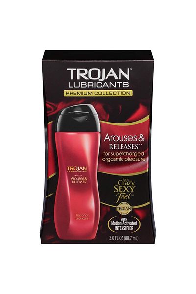 Trojan Arouses & Releases Personal Lubricant, 3 oz.