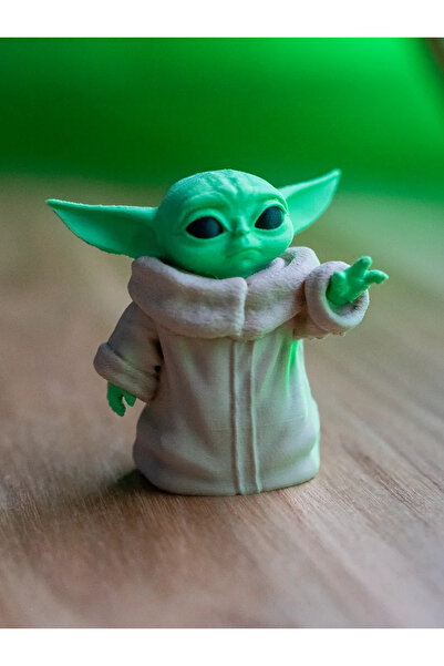 3DLAYERCRAFT Star Wars Baby Yoda Figür 15 cm
