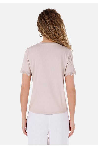 Colin's Beige Women's T-Shirt - Sleeves