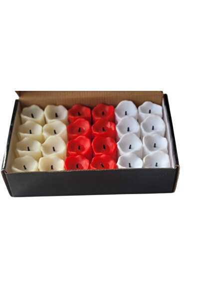 Generic شموع LED 24 قطعة تعمل بالبطارية