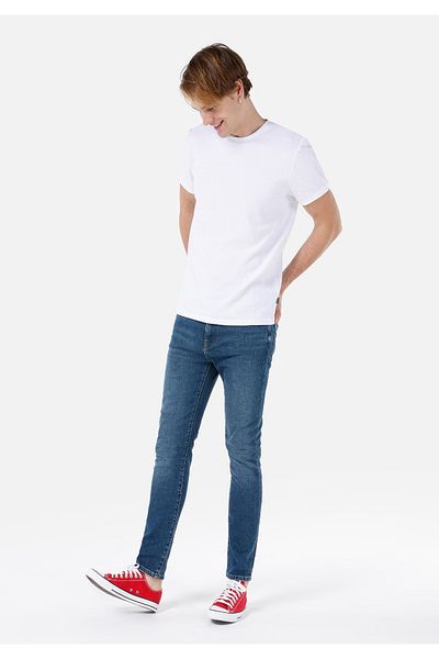 Colin's 035 Мъжки сини дънки Ryan Skinny Fit с висока талия