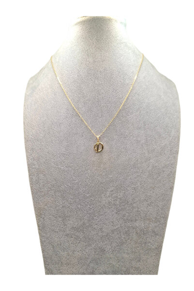 Han Ticarethane Altın Renk D Harfi Kolye