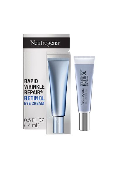 Neutrogena Retinol Eye Cream for Dark Circles & Wrinkles, Anti-Aging with Retinol & Hyaluronic Acid, 0.5 fl. oz