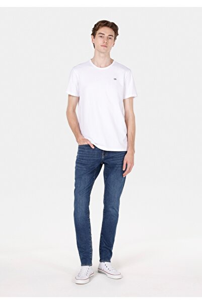 Colin's 041 Pantaloni de jeans pentru bărbați, albastru marin, cu talie joasă...