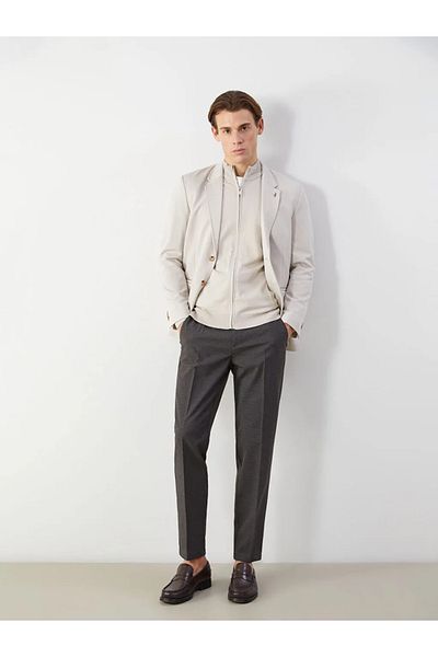 LC Waikiki Southblue Beige Standard Fit Men's Trousers