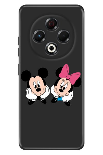 TECNO Spark 30 Kl6 Case Camera Protection Silicone Printed Minnie Mickey