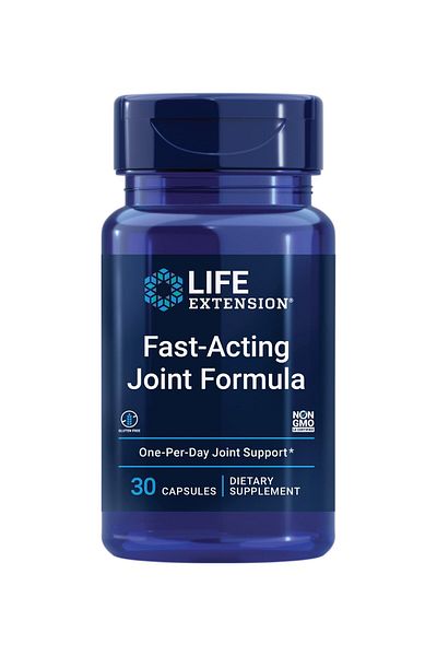 Life Extension Fast-Acting Joint Formula with Keratin, Korean Angelica, Hyaluronic Acid, 30 Capsules
