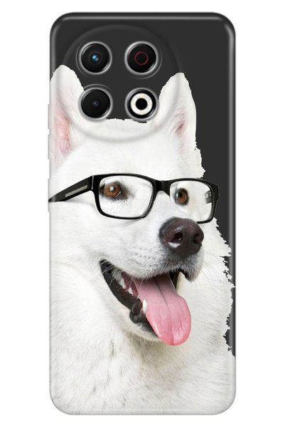 TECNO غطاء حماية Spark 30 Pro منقوش KL7 مقاس 6.78 بوصة غطاء مرن Prof Dog