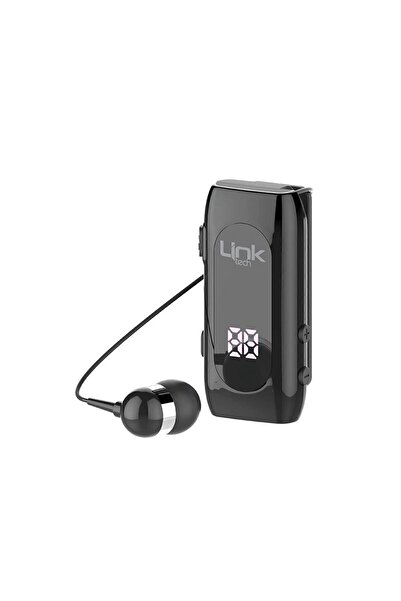 Linktech V80 Makaralı Titreşimli Bluetooth Silikonlu Kulaklık