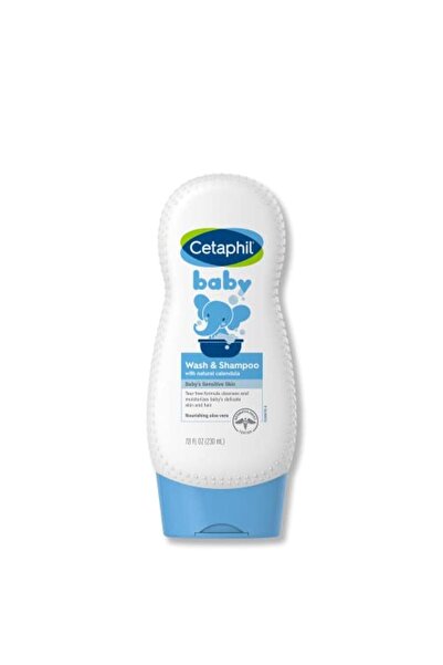 Cetaphil Baby Shampoo & Body Wash, Organic Calendula, 7.8 Fl Oz, Hypoallergen...