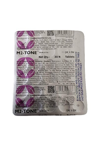 Charak M2 Tone 30 Tablets