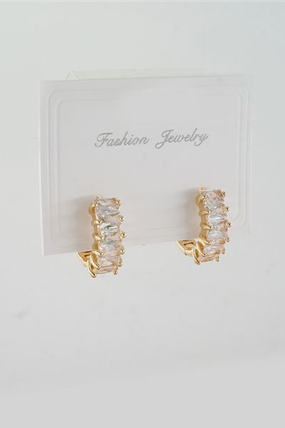 ARTEMİSİA Women Vip Series Antiallergenic Mixed Figured Zircon Stone 3 Earring Set