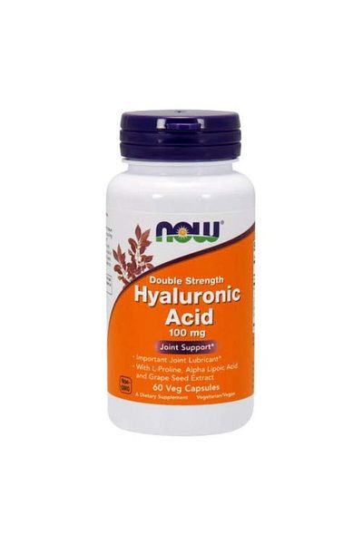Now Foods, HYALURONIC ACID 100MG 2X PLUS 60 VCAPS (Multi-Pack)