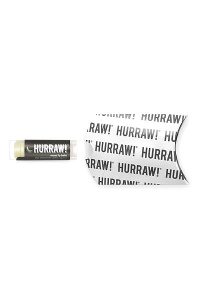 Hurraw !بلسم الشفاه مون نايت: البابونج الأزرق، الفانيليا، عضوي، نباتي، خالٍ من القسوة، صنع في الولايات المتحدة الأمريكية
