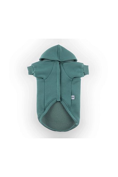 JesPawty Green Hooded Dog Outfit