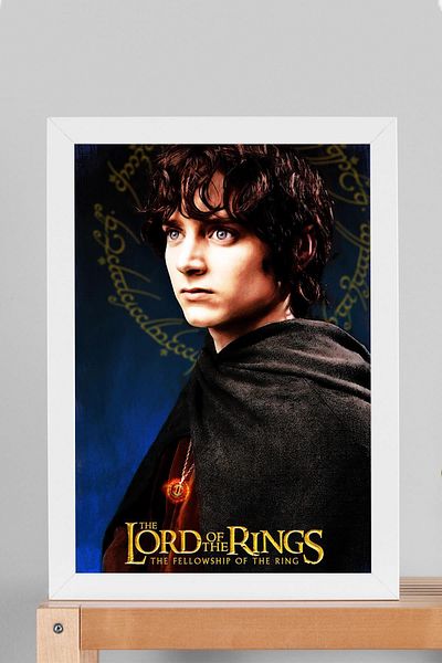 Saturn Stăpâna Inelelor Frodo Pictură înrămare - Pictură poster film