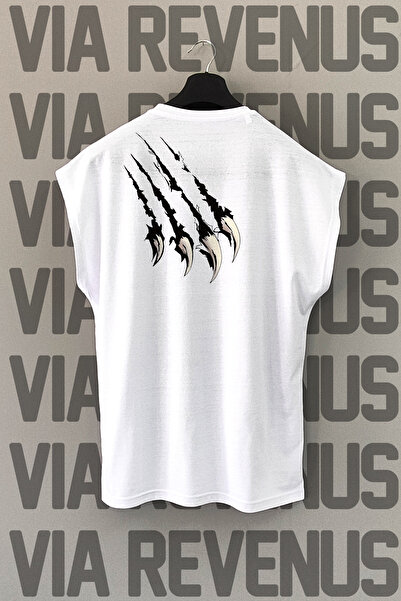 Vordevia Αθλητικό μπλουζάκι με στάμπα με μηδενικό μανίκι με λαιμόκοψη