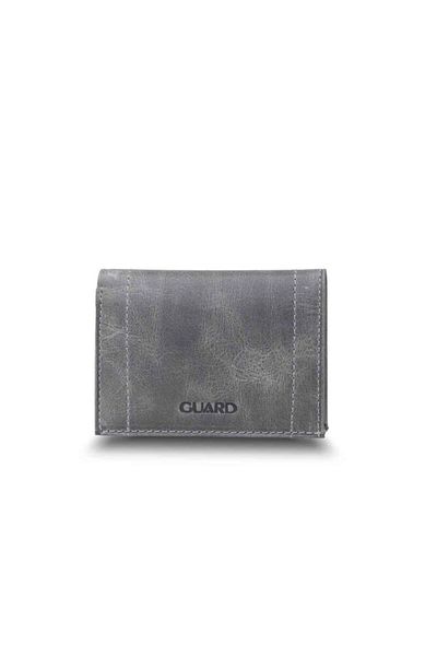 GUARD Manimal Antique Gray Genuine Leather Men's Wallet P863