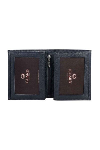 GUARD Goldies Navy Blue Genuine Leather Men's Wallet P49