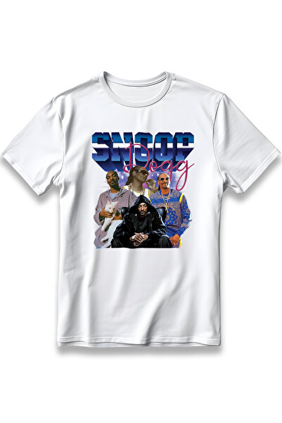 EZG Business Tricou oversize unisex model Snoop Dogg, 100% bumbac, țesătură g...