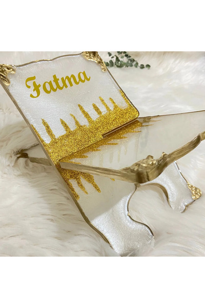 Lavanta design epoksi rahle kişiye özel tasarım rahle hediye rahle