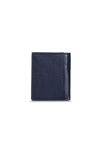 GUARD Navy Blue Genuine Leather Men's Wallet P833