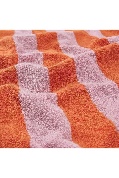IKEA SLANHÖSTMAL рушник для ванної кімнати, помаранчево-рожевий, 70x140 см