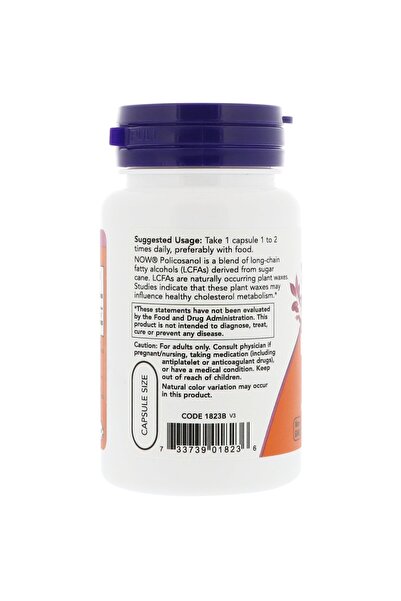 Now Foods Policosanol 10Mg, 90 CT