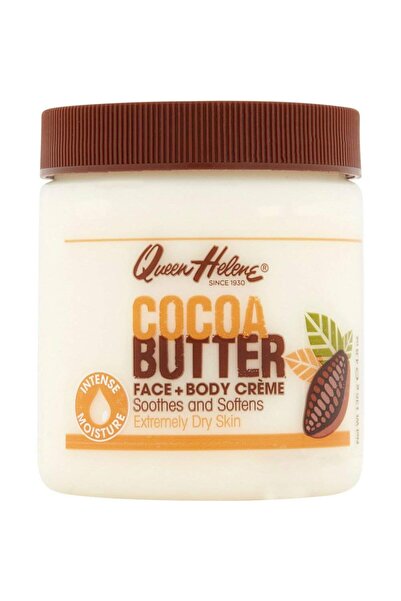 Queen Helene كريم زبدة الكاكاو للوجه والجسم، 4.8 أونصة (قد يختلف التغليف)