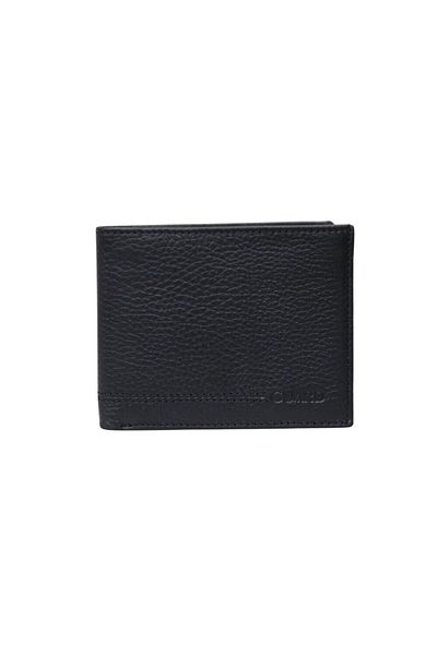 GUARD Black Genuine Leather Men's Wallet P777