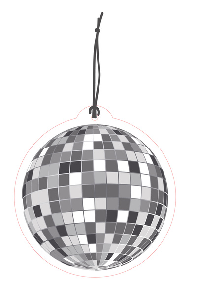 1001MODEL Disko Topu Tasarımlı Oto Kokusu Dikiz Ayna Süsü Torpido Ve Oto Akse...