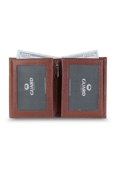GUARD Goldies Tan Genuine Leather Men's Wallet P49