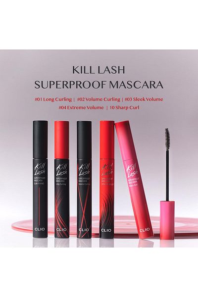 CLIO Kill Lash Superproof Mascara (03 SLEEK VOLUME)