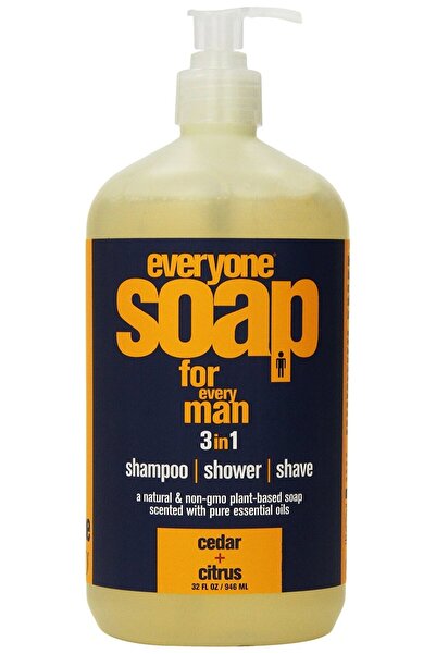EO منتجات Everyone Soap for Men, Cedar/Citrus, 32 Ounce